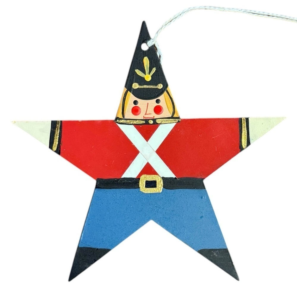 Toy Soldier Star Ornament